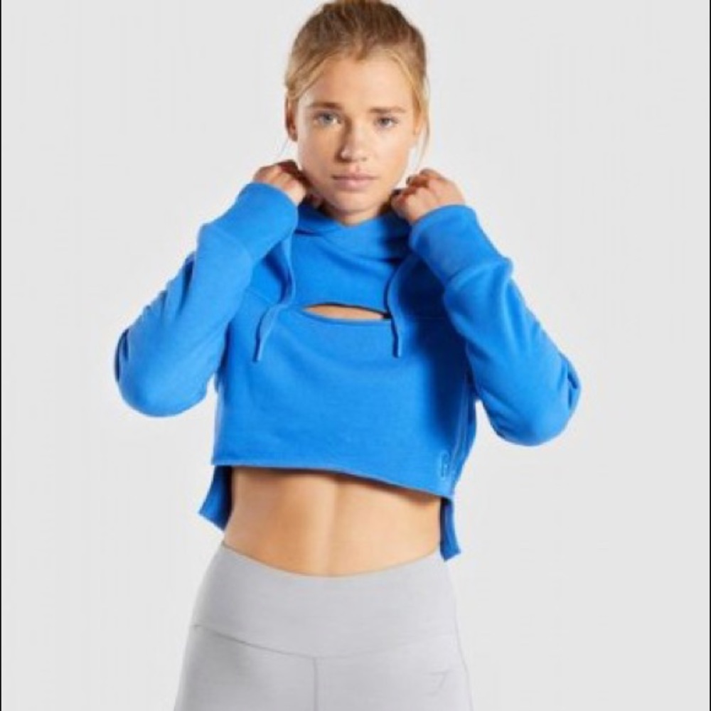 Gymshark cropped hoodie